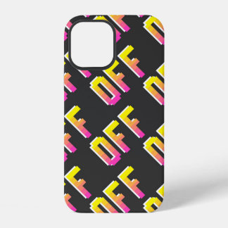 Funda Para iPhone 12 Patrón sin fisuras de señales de píxeles vintage d