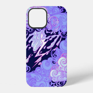 Funda Para iPhone 12 Patrón sin foco. Clo decorativo de estilo retro