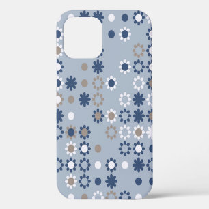 Funda Para iPhone 12 Patrón sin soldadura con elementos de color, vinta