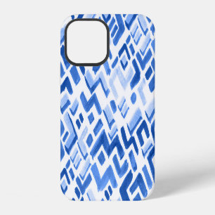 Funda Para iPhone 12 Patrón sin soldadura de color de agua geométrico a