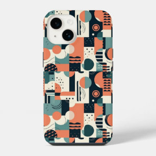 Funda Para iPhone 14 Patrón sin soldadura mínimo abstracto - Geométrico