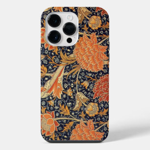 Funda Para iPhone 14 Pro Max Patrón textil de William Morris Cray