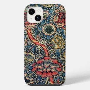 Funda Para iPhone 14 Plus Patrón textil de William Morris Wandle