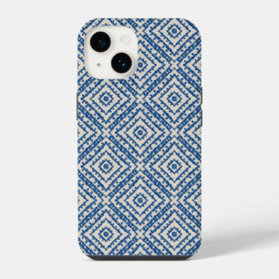 Funda Para iPhone 14 Patrón tribal de puntos de acuarela