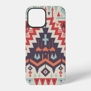 Funda Para iPhone 12 Patrón tribal sin costuras vintage. Etni geométric