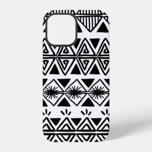 Funda Para iPhone 12 Patrón tribal vintage con dibujo étnico africano a