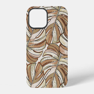 Funda Para iPhone 12 Patrón tropical. Diseño gráfico con magnates asomb
