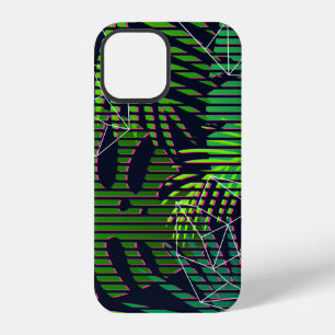 Funda Para iPhone 12 Patrón tropical sin costuras con plantas tropicale