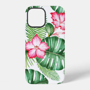 Funda Para iPhone 12 Patrón tropical sin costuras de acuarela
