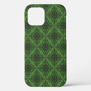 Funda Para iPhone 12 Patrón vintage decorativo sin insuperables con ele