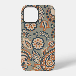 Funda Para iPhone 12 Patrón vintage sin costuras de paisley. Fondo vint