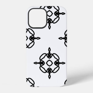 Funda Para iPhone 12 Patrón vintage sin fisuras en ornamentos geométric