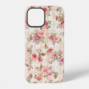 Funda Para iPhone 12 Patrones de textura floral textil abstracto, ba