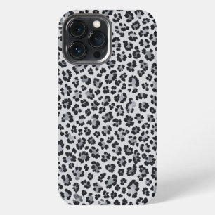 Funda Para iPhone 13 Pro Max Pattern Leopard Print Gray