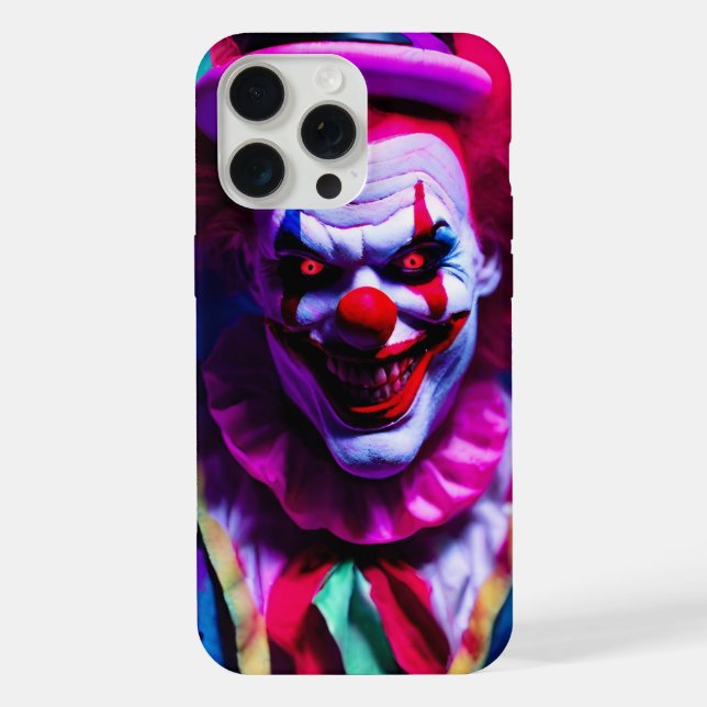 Funda Para iPhone payaso aterrador (Reverso )