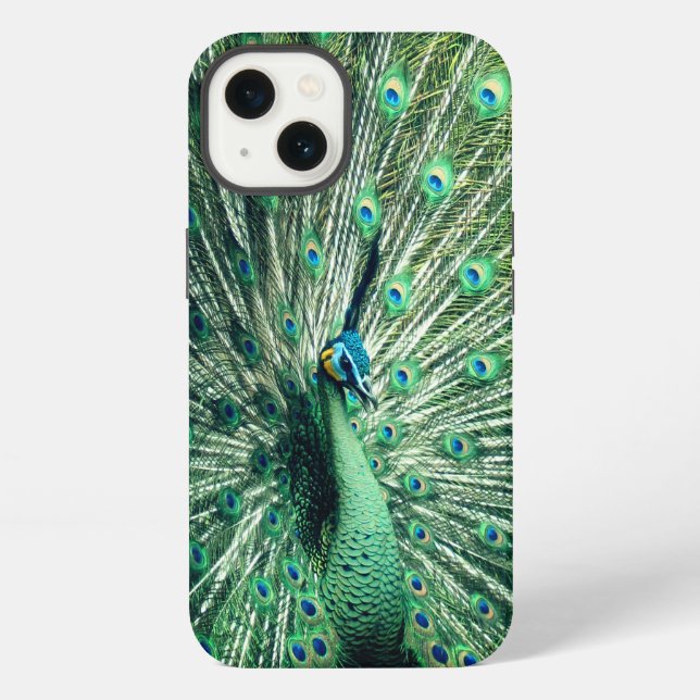 Funda Para iPhone Peacock Strut (Reverso )
