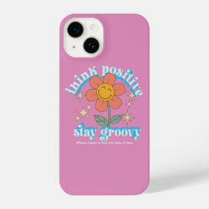 Funda Para iPhone 14 Pensar en el lema de Stay Groovy