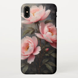 Funda Para iPhone XS Max Peony Floral Artwork