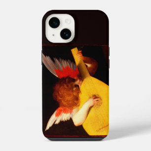 Funda Para iPhone 14 PEQUEÑO ANGEL JUGANDO música LUTE HACIENDO Cherub