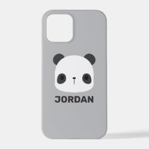 Funda Para iPhone 12 Pro Pequeño oso oso panda con nombre personalizado