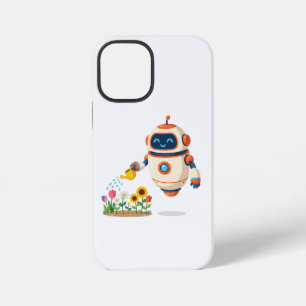 Funda Para iPhone 12 Mini Pequeño Robot Jardinero
