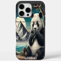 Perca con madera de Panda: Indulgencia de bambú