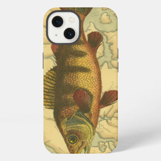 Funda Para iPhone Percha amarilla en el mapa (Reverso )