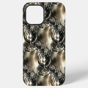Funda Para iPhone 12 Pro Max Perlas Doradas