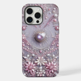 Perlas moradas modernas elegantes y lindas para el