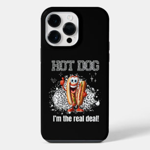 Funda Para iPhone 14 Pro Max Perrito caliente! Soy el verdadero trato