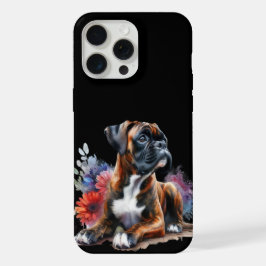 Perro Boxer en Flor Boxer & Blossoms
