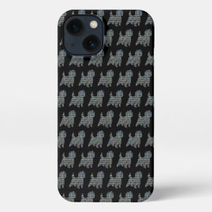 Perro Cairn Terrier Cute Silhouette Black