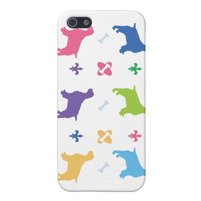 Funda Para iPhone Perro de aguas de saltador inglés (Atrás)