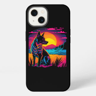 Perro de ganado australiano retro estético 17