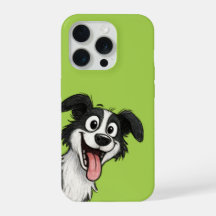 Perro lindo verde lima