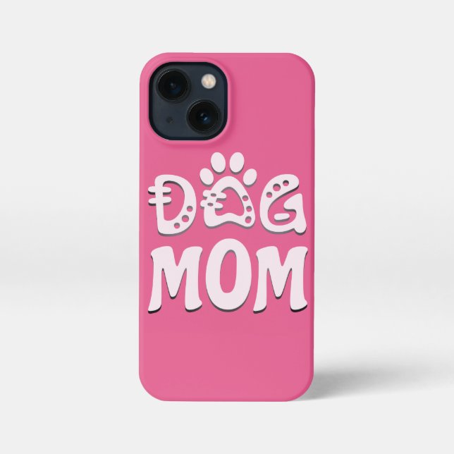 Funda Para iPhone Perro Mamá (Reverso )