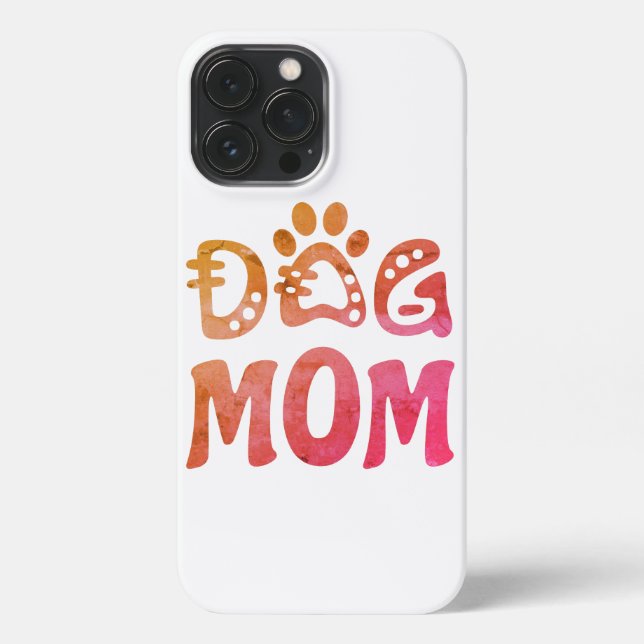 Funda Para iPhone Perro Mamá (Reverso )