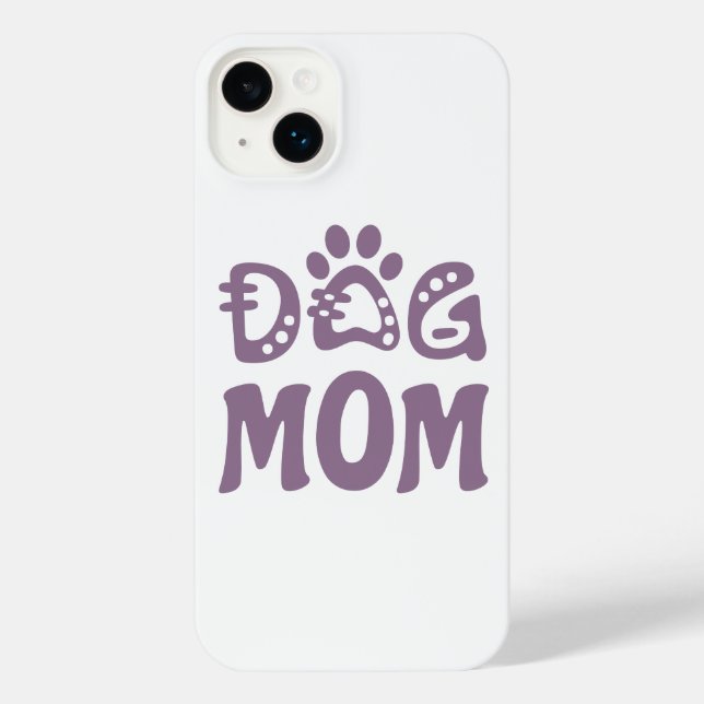 Funda Para iPhone Perro Mamá (Reverso )