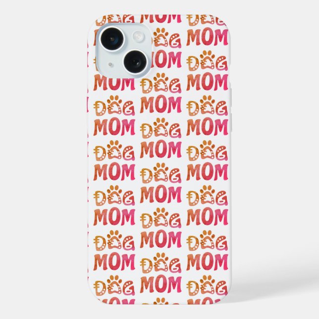 Funda Para iPhone Perro Mamá (Reverso )