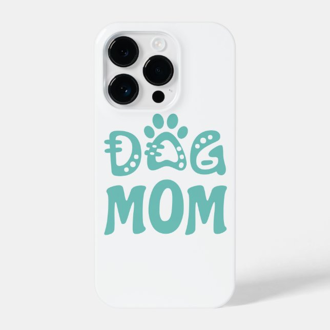 Funda Para iPhone Perro Mamá (Reverso )