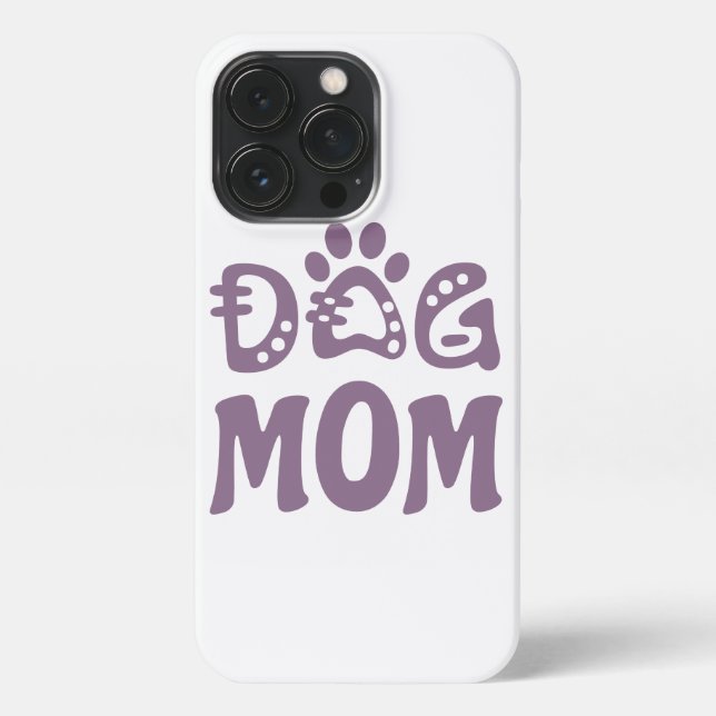 Funda Para iPhone Perro Mamá (Reverso)