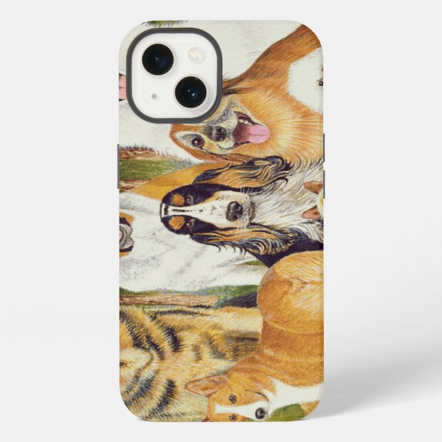 Funda Para iPhone Perros en mayo (Reverso )