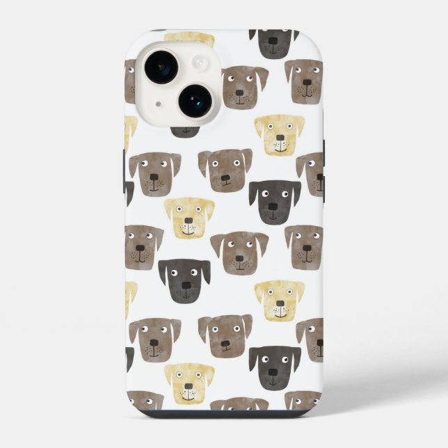 Funda Para iPhone Perros Labrador Retriever (Reverso )