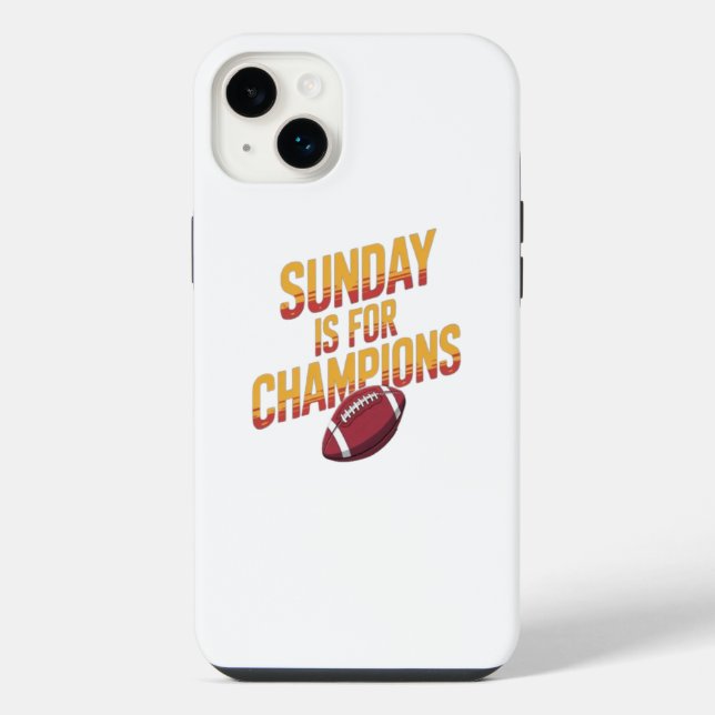 Funda Para iPhone Persiguiendo la victoria (Reverso)