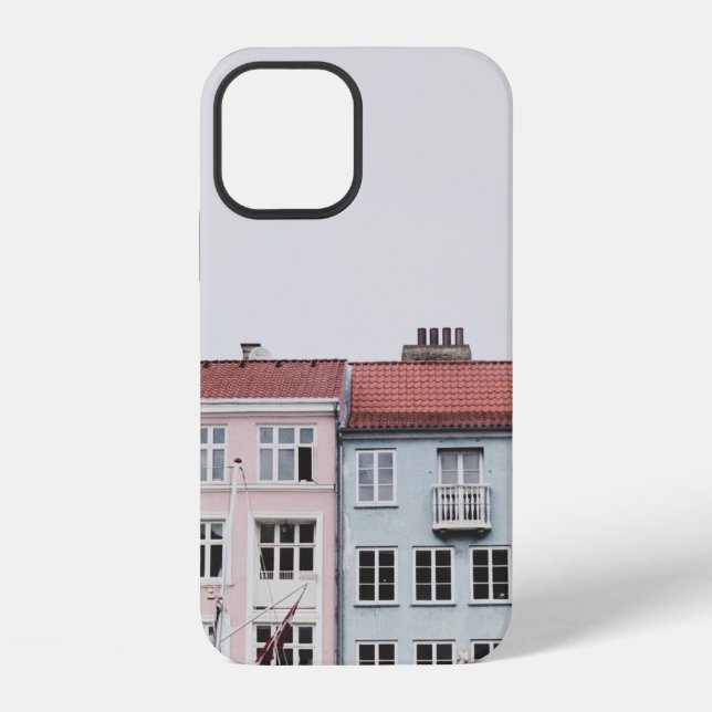 FUNDA PARA iPhone PERSONA TOMANDO FOTO DE ESTRUCTURAS (Reverso )