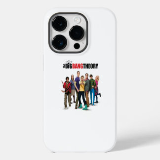 Funda Para iPhone 14 Pro Personajes de la Teoría del Big Bang