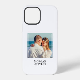 Funda Para iPhone 12 Pro Personaliza la foto y los nombres de la pareja, cu