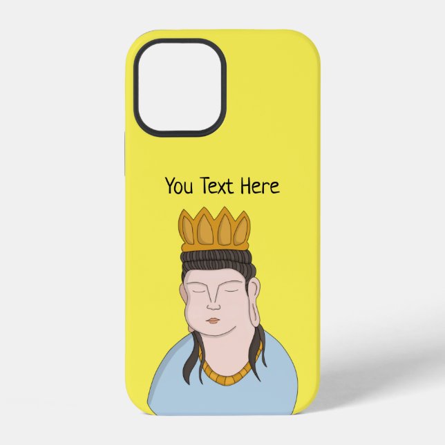 Funda Para iPhone Personaliza tu texto Buda (Reverso )