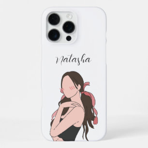 Funda Para iPhone 16 Pro Max Personalizable Chica estético de belleza