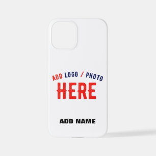 FUNDA PARA iPhone 12 MINI PERSONALIZABLE MODERNO ESTILO BLANCO VERIFICADO MA